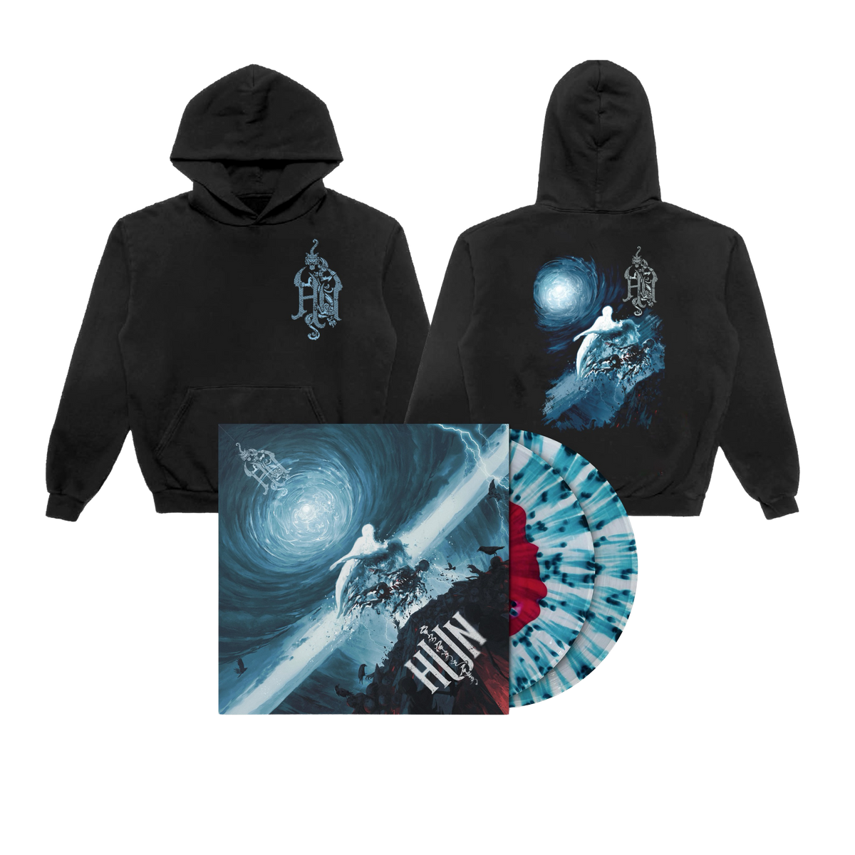 Hun Splatter Limited Edition 2LP (Artist Store Exclusive) + Album Hoodie Fan Pack
