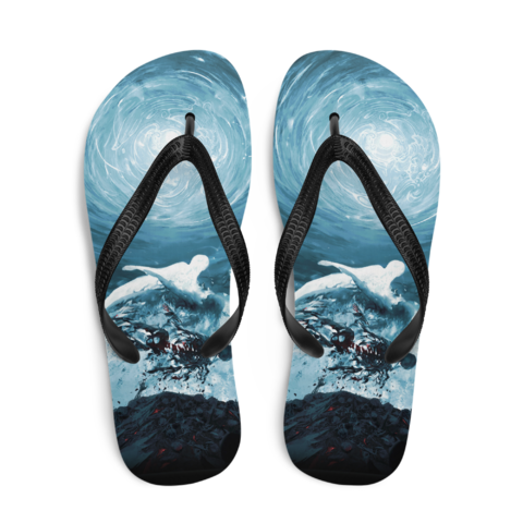 Hun Cover Art Flip Flops