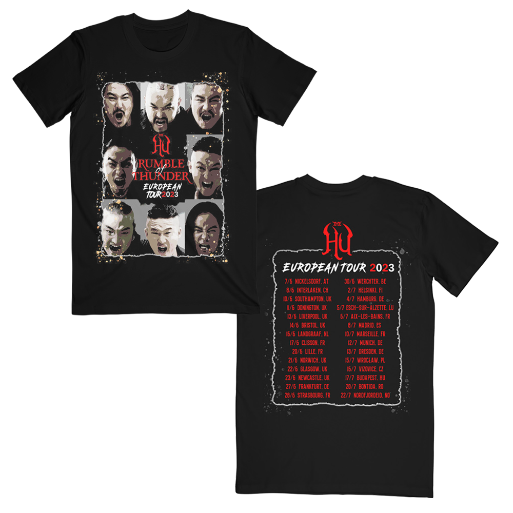 Rumble of Thunder Grid Itin Tee