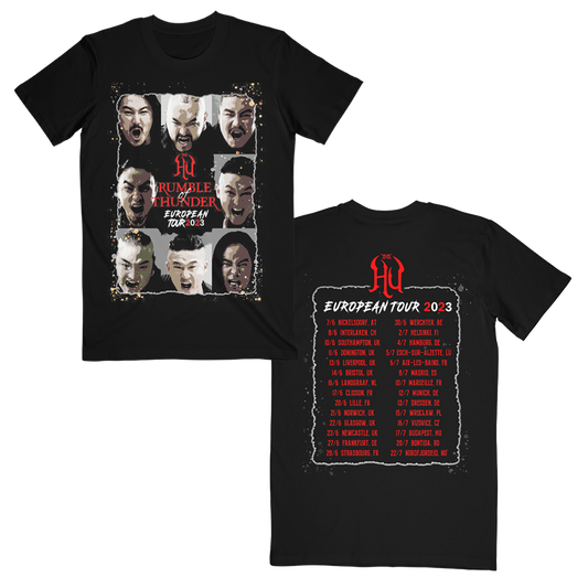 Rumble of Thunder Grid Itin Tee