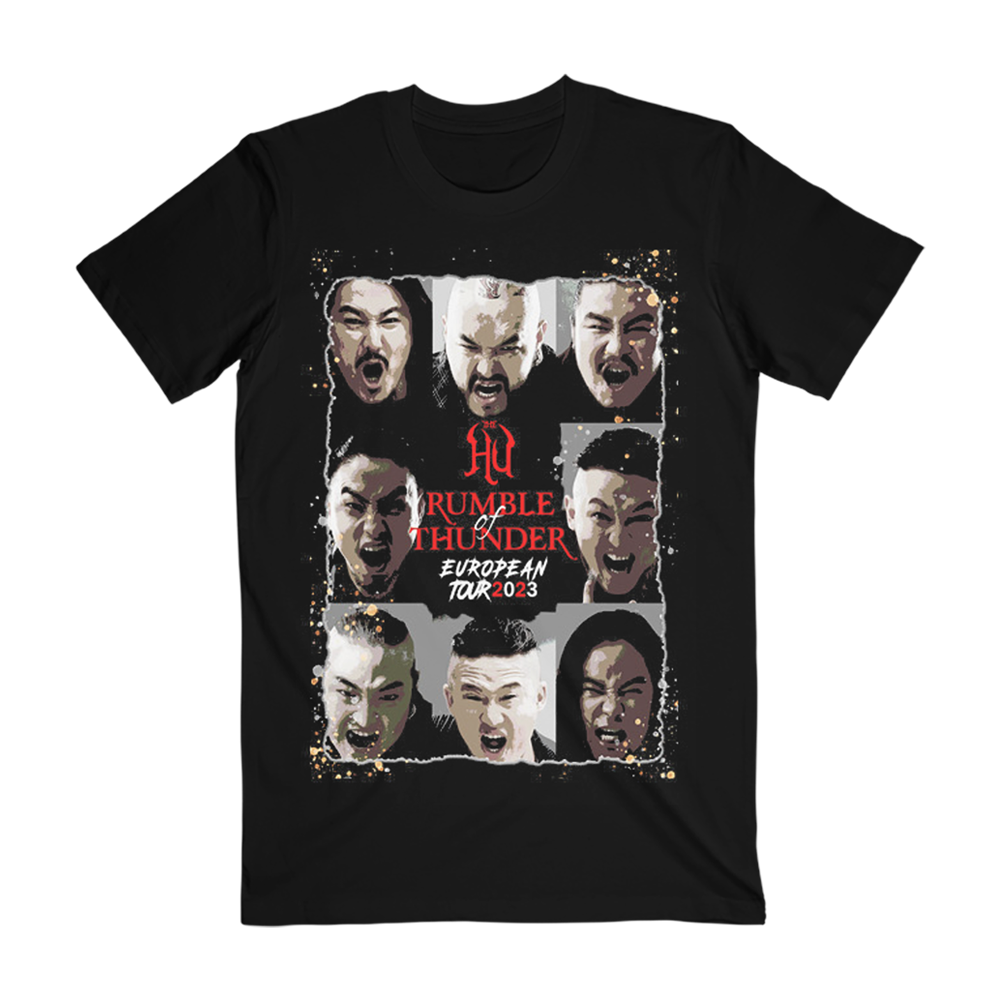 Rumble of Thunder Grid Itin Tee