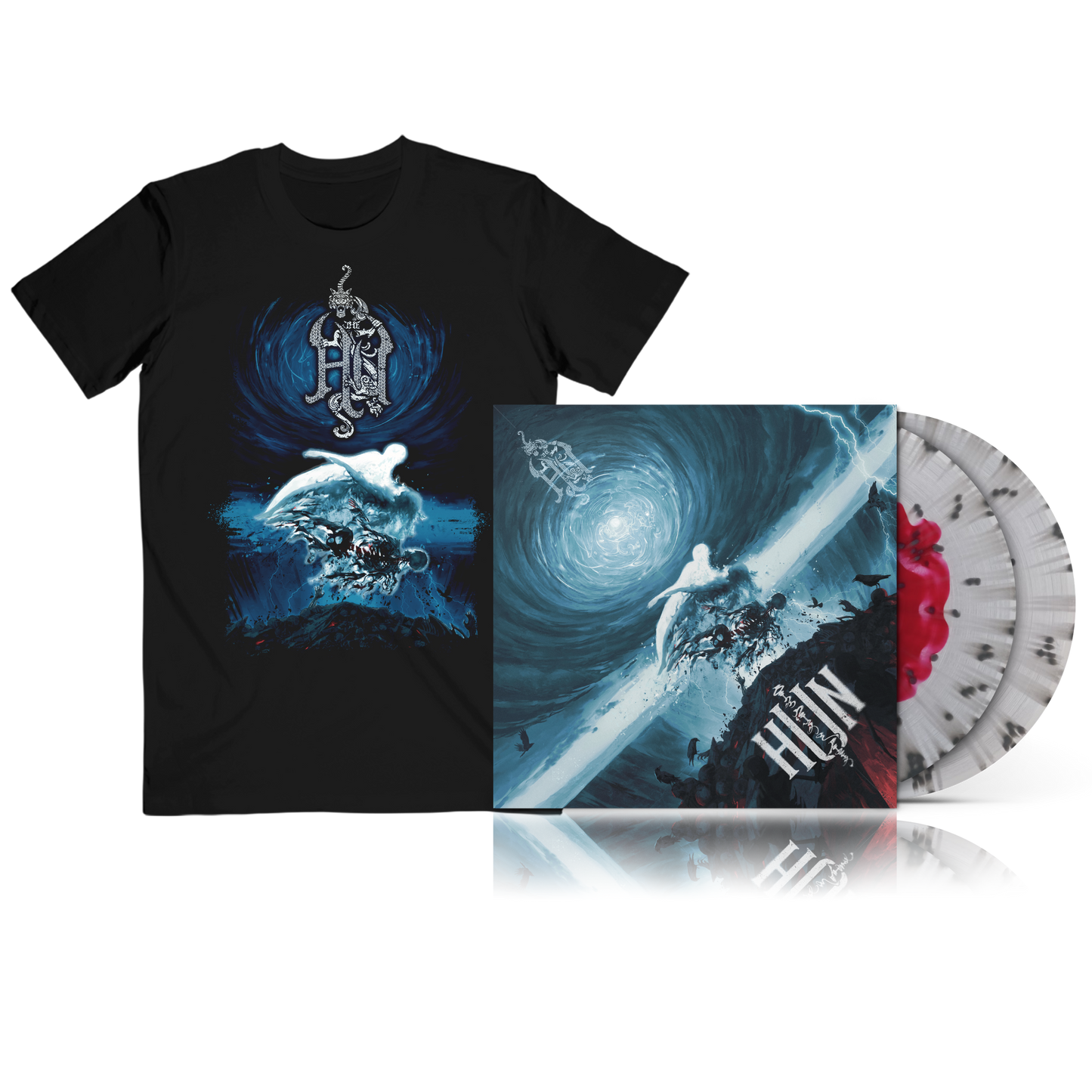 Hun Splatter 2LP Vinyl (Artist Store Exclusive) + Album Tee Fan Pack