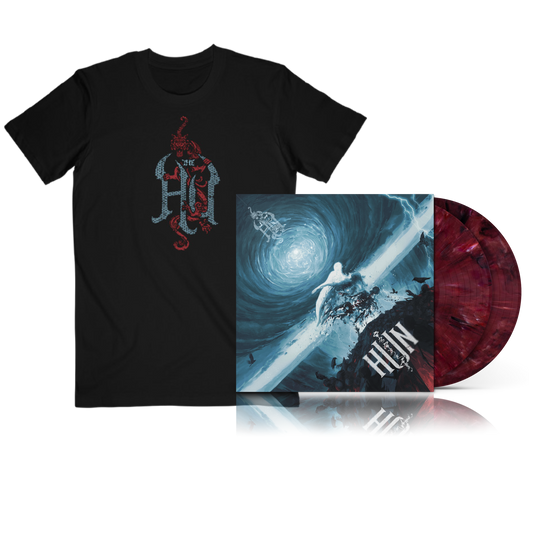 Hun Red Marble Double Vinyl + Dragon Logo Tee Fan Pack