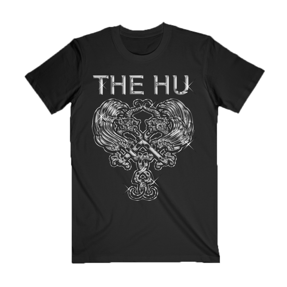 Chrome Crest Black Tee