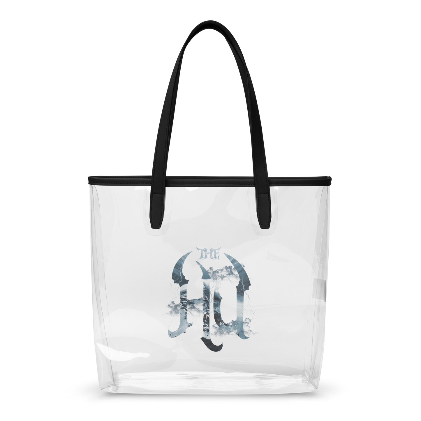 The HU Lightning Logo Clear Tote Bag
