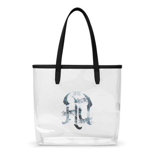 The HU Lightning Logo Clear Tote Bag