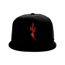 Load image into Gallery viewer, Black Thunder Snapback Hat