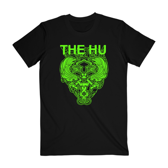 Spiderweb Creepy Green Tee
